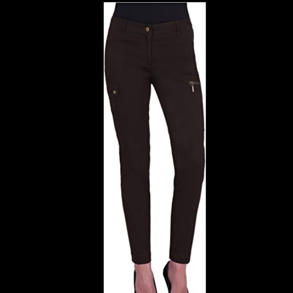 NWT Bianca NYGARD Ankle cargo pants Olive Green